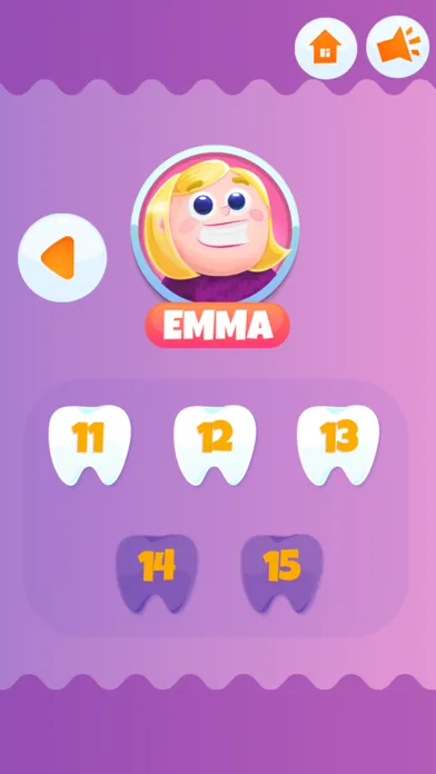 ภาพหน้าจอของ Teeth Games. Old Brush Dentist