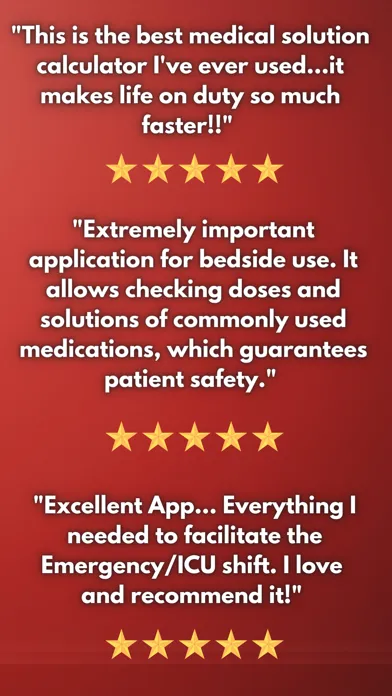 Drug Infusion in UCI Emergency Screenshots