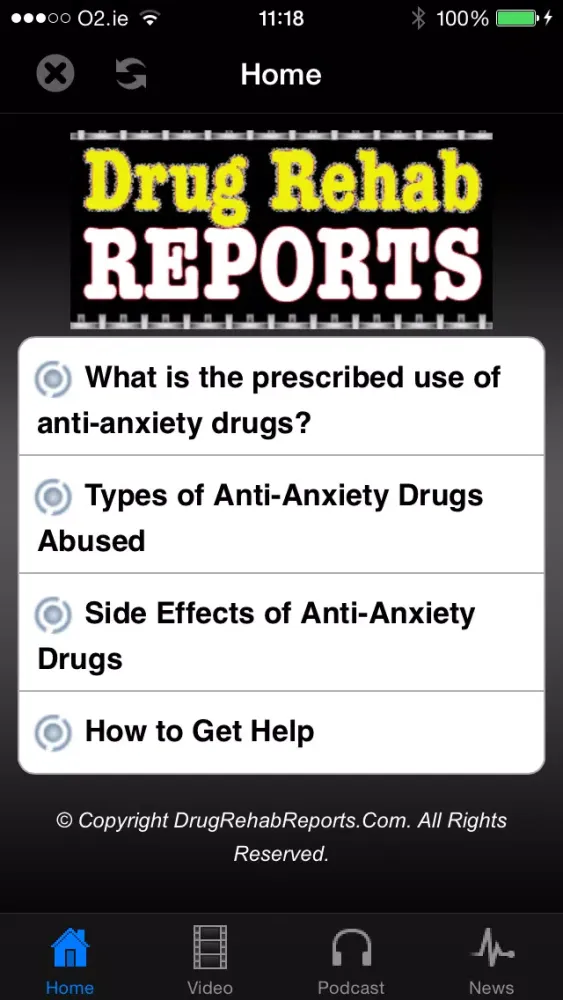 Скриншоты Anti-Anxiety Drugs Abused