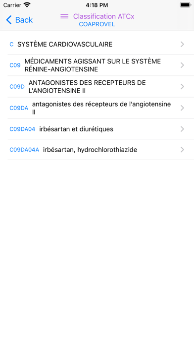 Interactions Médicaments应用截图