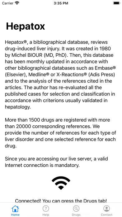 Capturas de pantalla de Hepatox