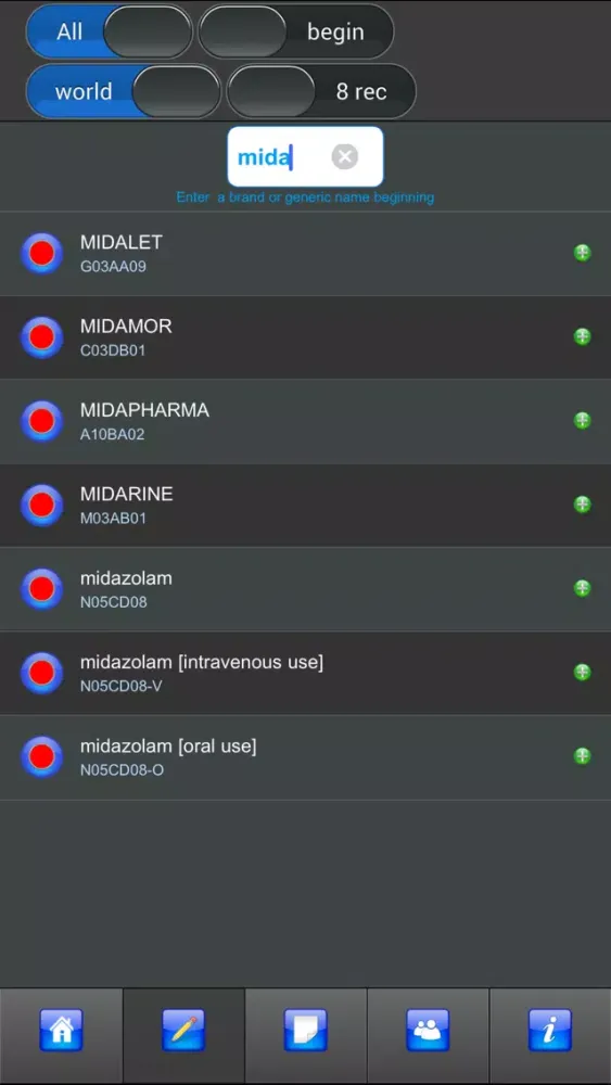Captures d'écran de Prescription Checker