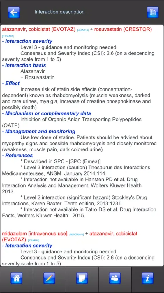 Captures d'écran de Prescription Checker