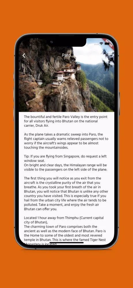 Druk Asia Travel Guide スクリーンショット