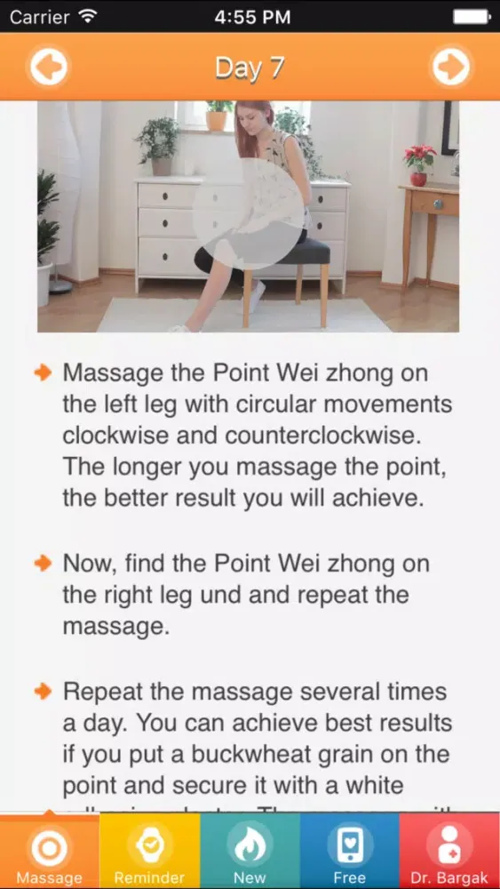 Capturas de pantalla de Instant Memory Trainer - Acupressure Brain Massage