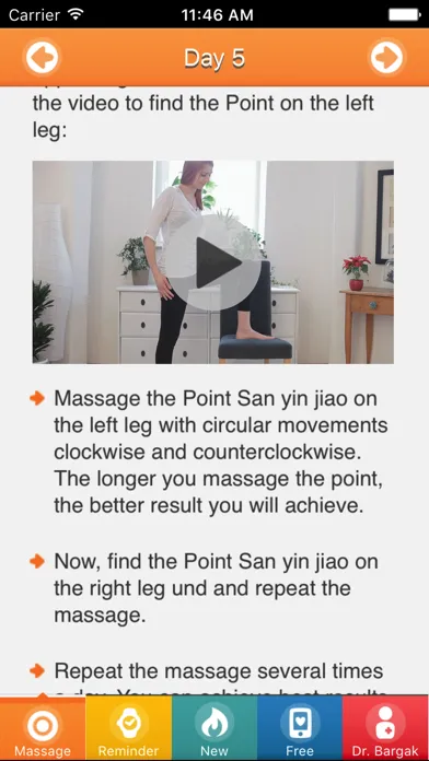 Screenshot di Relieve Migraine Pain Instantly With Great Massage