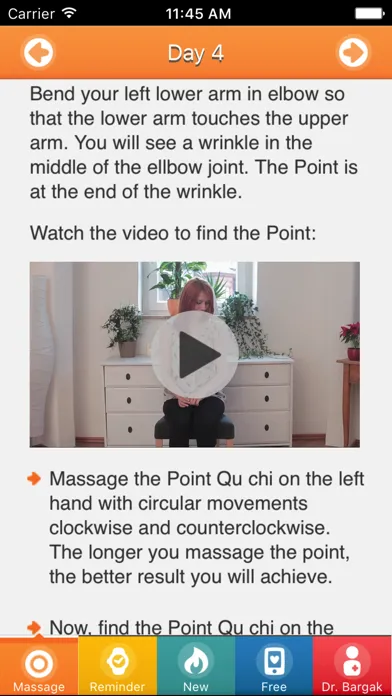 Screenshot di Relieve Migraine Pain Instantly With Great Massage