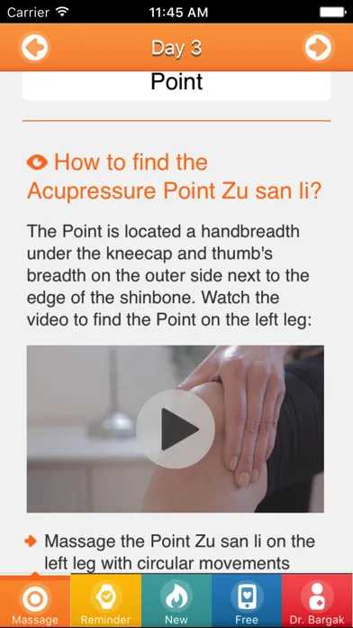 Screenshot di Relieve Migraine Pain Instantly With Great Massage