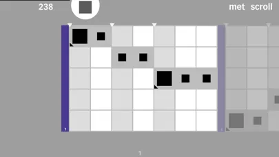 Capturas de tela do Bass Line Composer