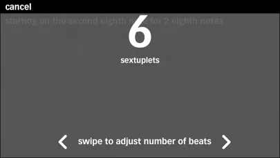 Capturas de tela do Bass Line Composer