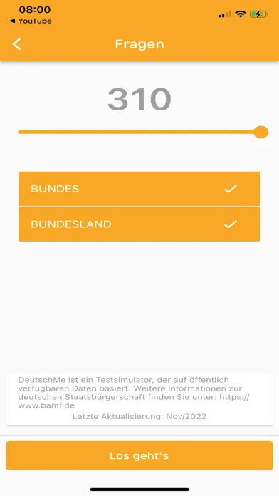 Zrzuty ekranu DeutschMe