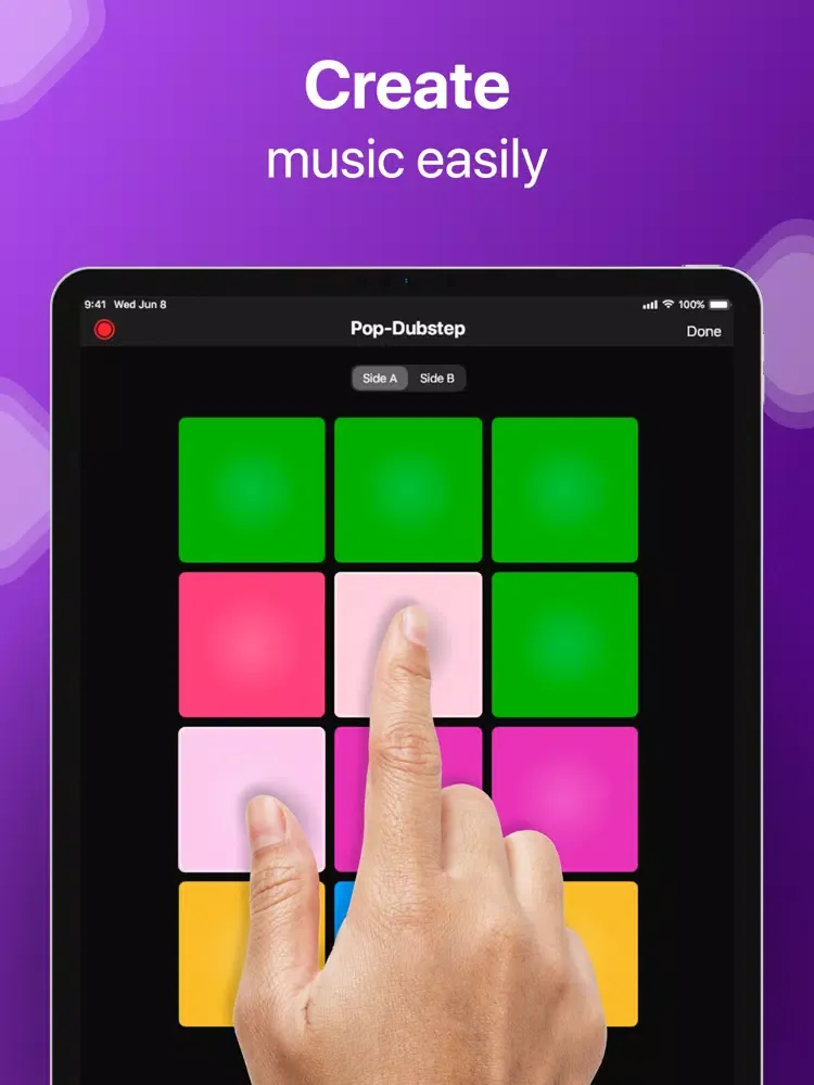 Drum Pad Machine & Beat Maker iPad  Screenshots