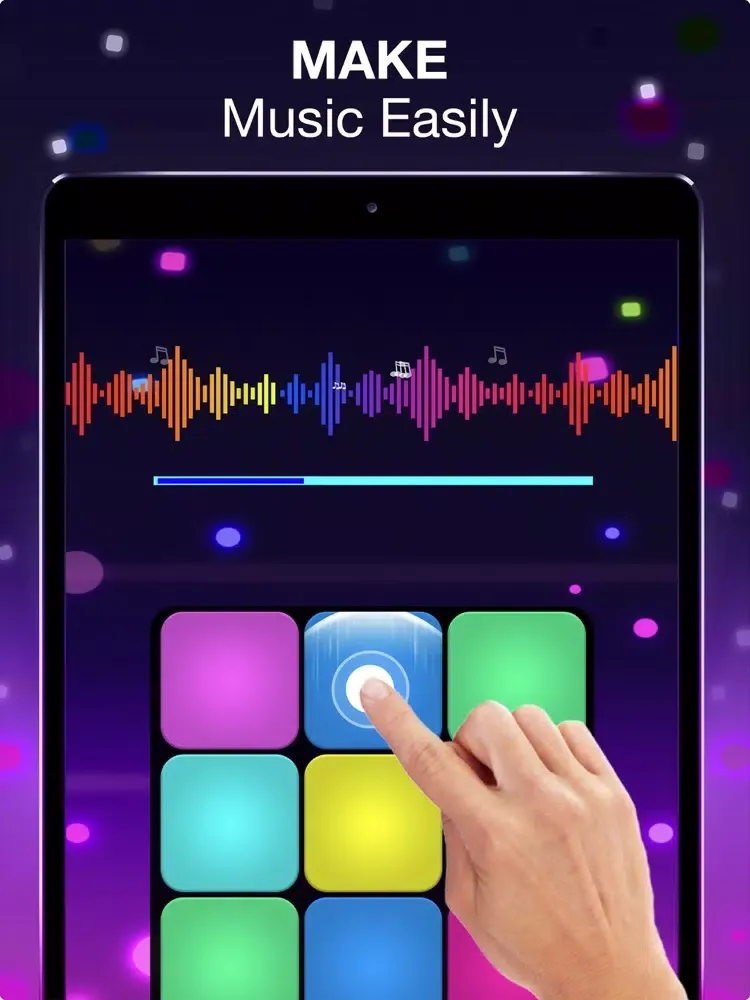 Ảnh chụp màn hình của Drump Pad Music iPad 