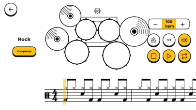 Tangkapan layar Drum Book Trainer