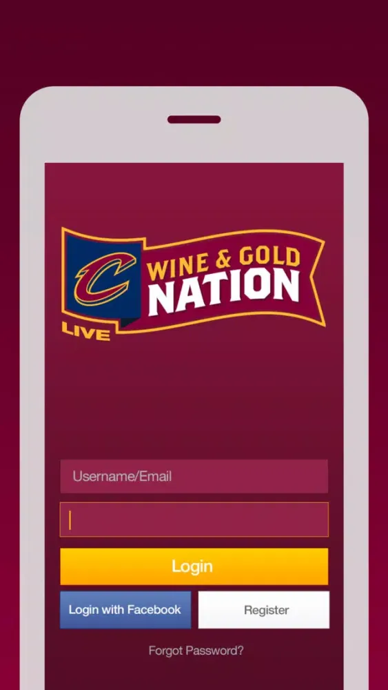 Capturas de tela do Wine & Gold Nation LIVE