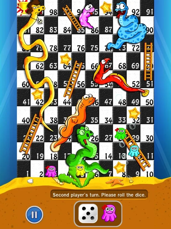 Captures d'écran de Snakes & Ladders - Multiplayer iPad 
