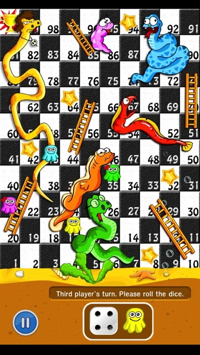 Captures d'écran de Snakes & Ladders - Multiplayer