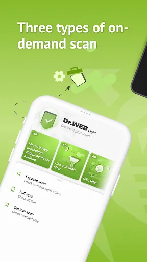 Anti-virus Dr.Web Light Ekran Görüntüleri
