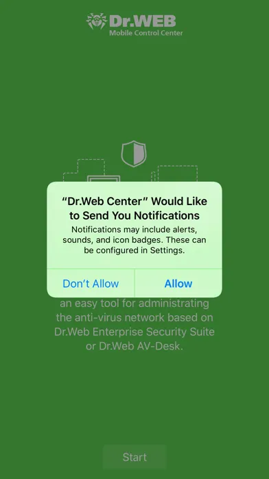 Dr.Web Mobile Control Center應用截圖
