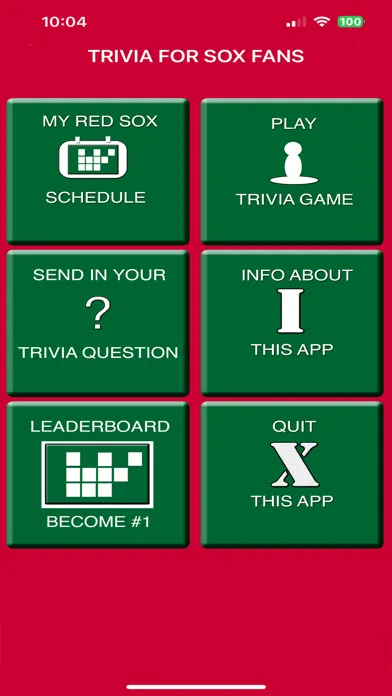 Trivia for Boston Red Sox Fans スクリーンショット