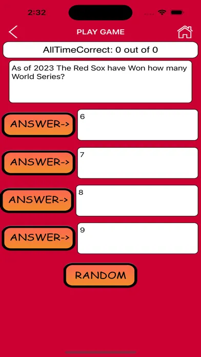 Trivia for Boston Red Sox Fans スクリーンショット