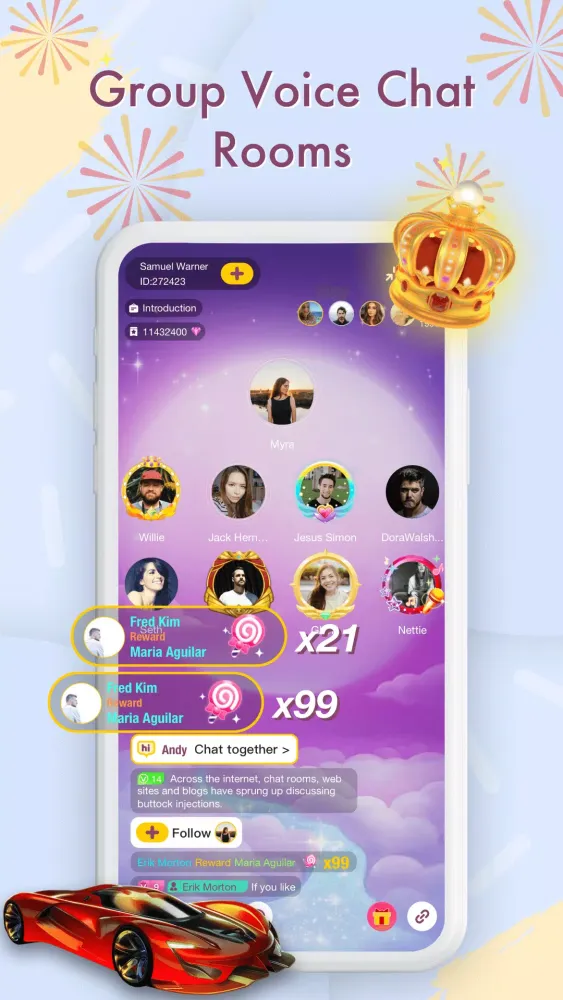Ume-Free Voice Chat Room Screenshots