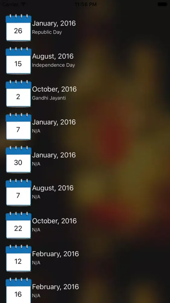 Capturas de pantalla de Dry Day Reminder