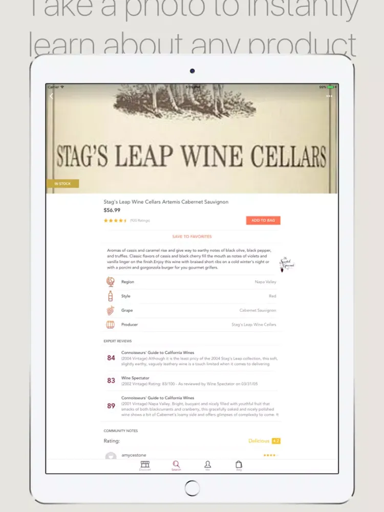 Spirited Gourmet iPad  Ekran Görüntüleri