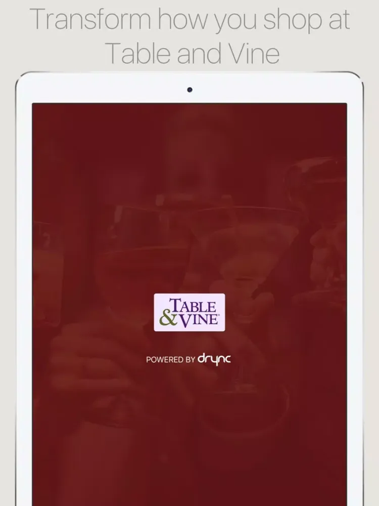 Screenshot di Table & Vine iPad 