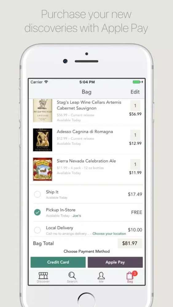 Screenshot di Table & Vine