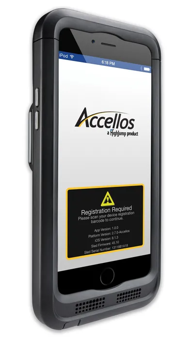 Zrzuty ekranu Scanner - Accellos WMS 2018