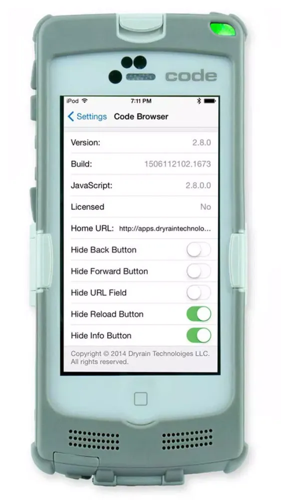 Enterprise Browser for CodeCorp - 2015 Edition Screenshots