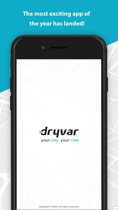Zrzuty ekranu DRYVAR - For Passengers