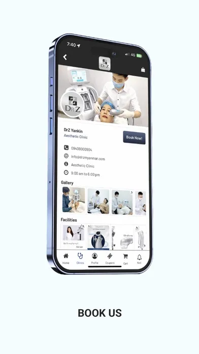 Capturas de pantalla de DrZ Myanmar
