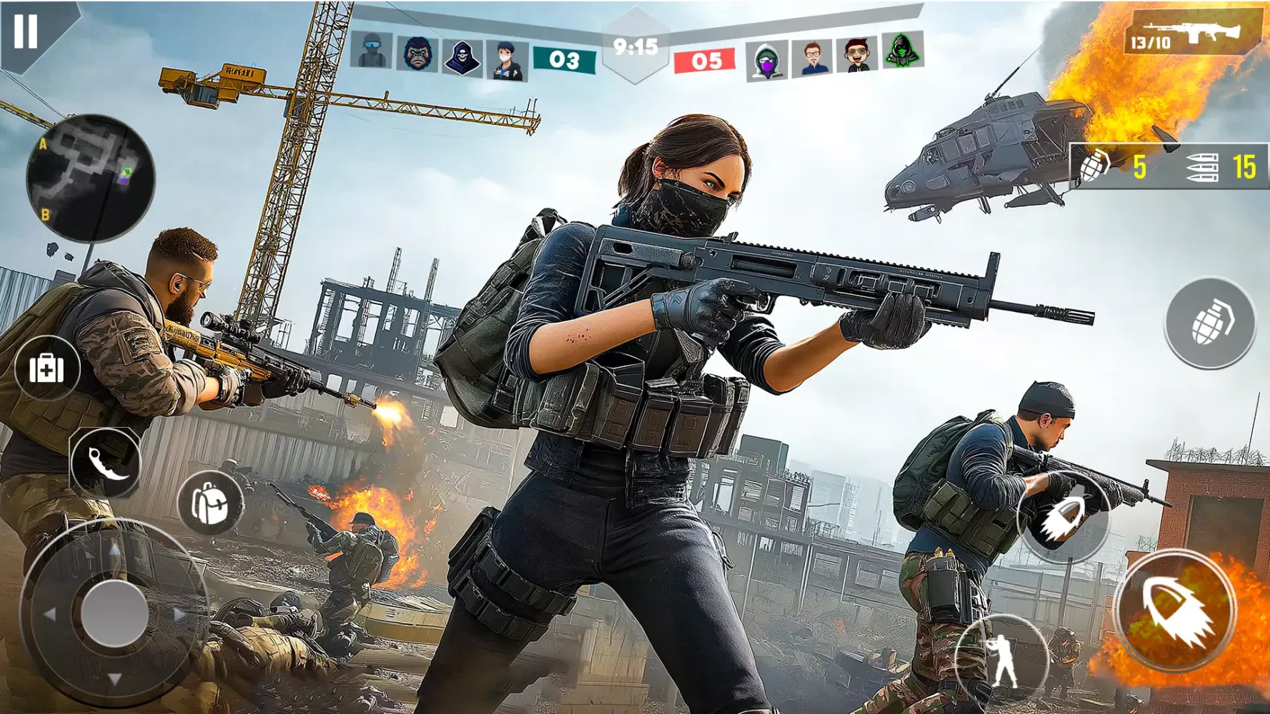 Fps Shooting Games - War Games 스크린샷