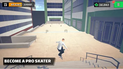 Capturas de tela do Skate Life 3D
