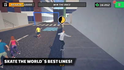 Capturas de tela do Skate Life 3D