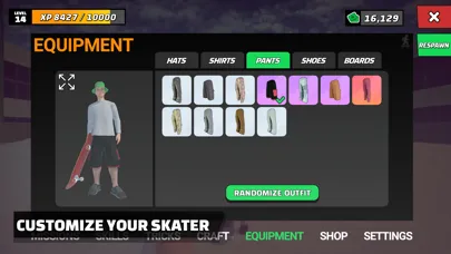 Capturas de tela do Skate Life 3D