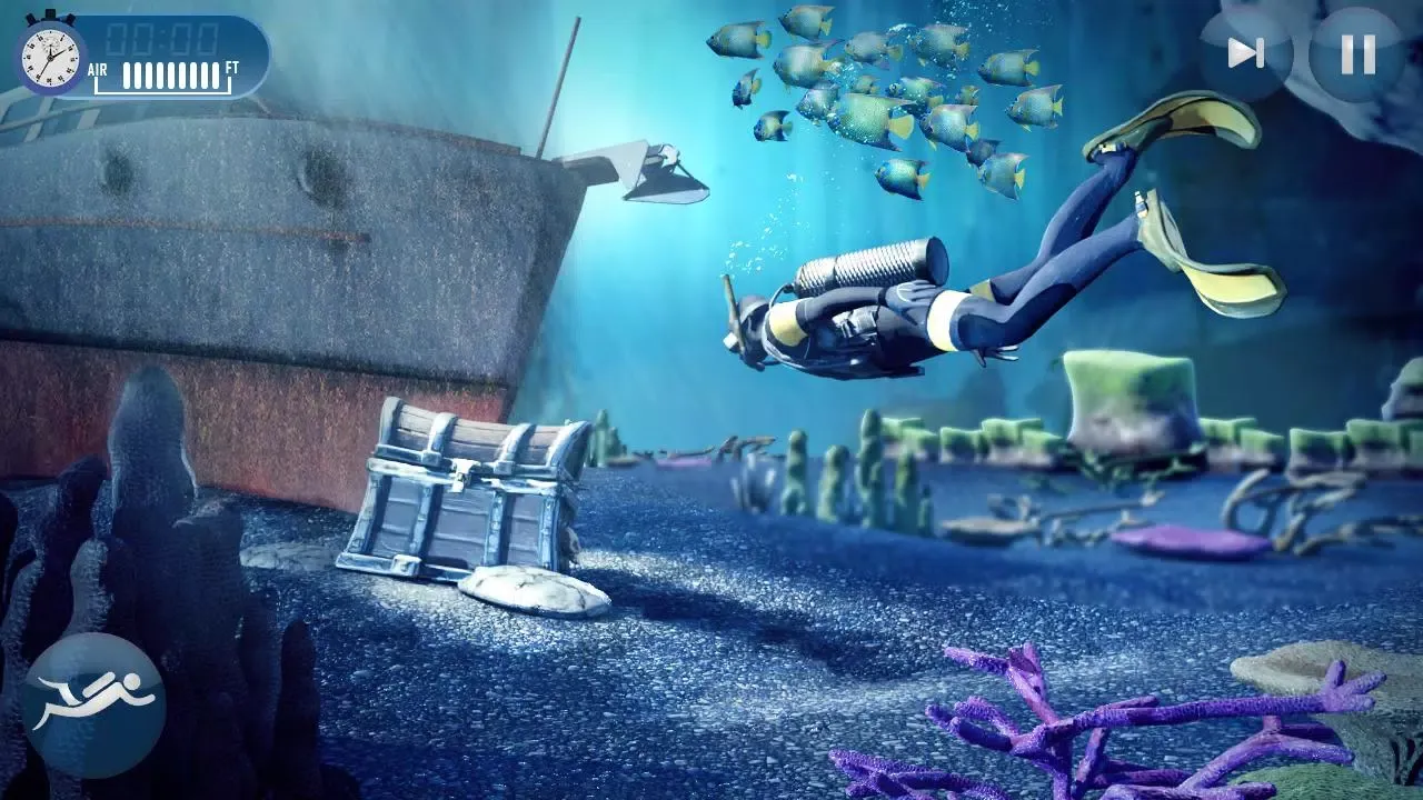 Tangkapan layar Scuba Diving Sim