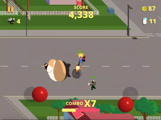 Tangkapan skrin Fast Food Rampage! iPad 