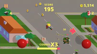 Tangkapan skrin Fast Food Rampage!