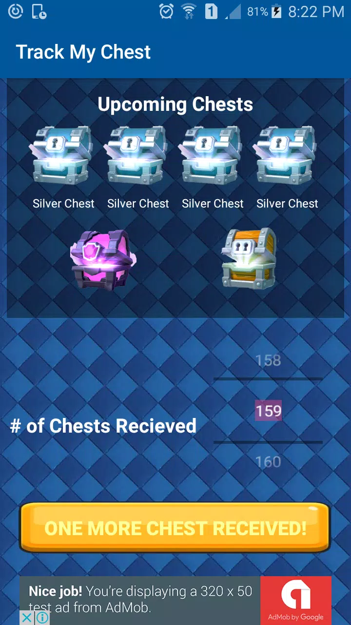 Chest Tracker CR:TrackMyChestscreenshot dell'app3