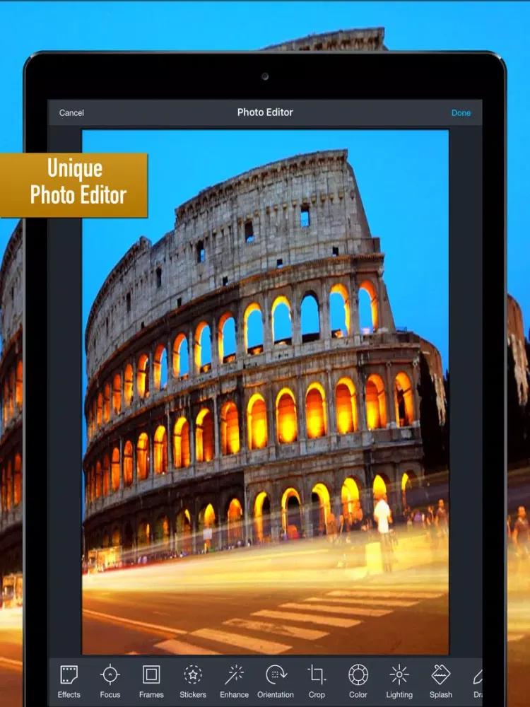 Capturas de tela do INstography: Slow Shutter Camera Studio iPad 