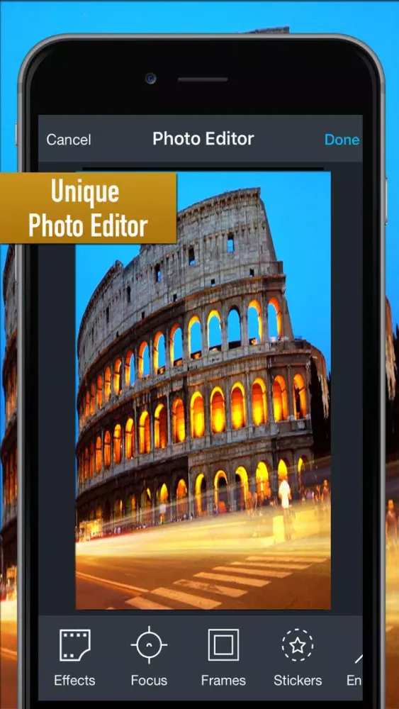 Capturas de tela do INstography: Slow Shutter Camera Studio