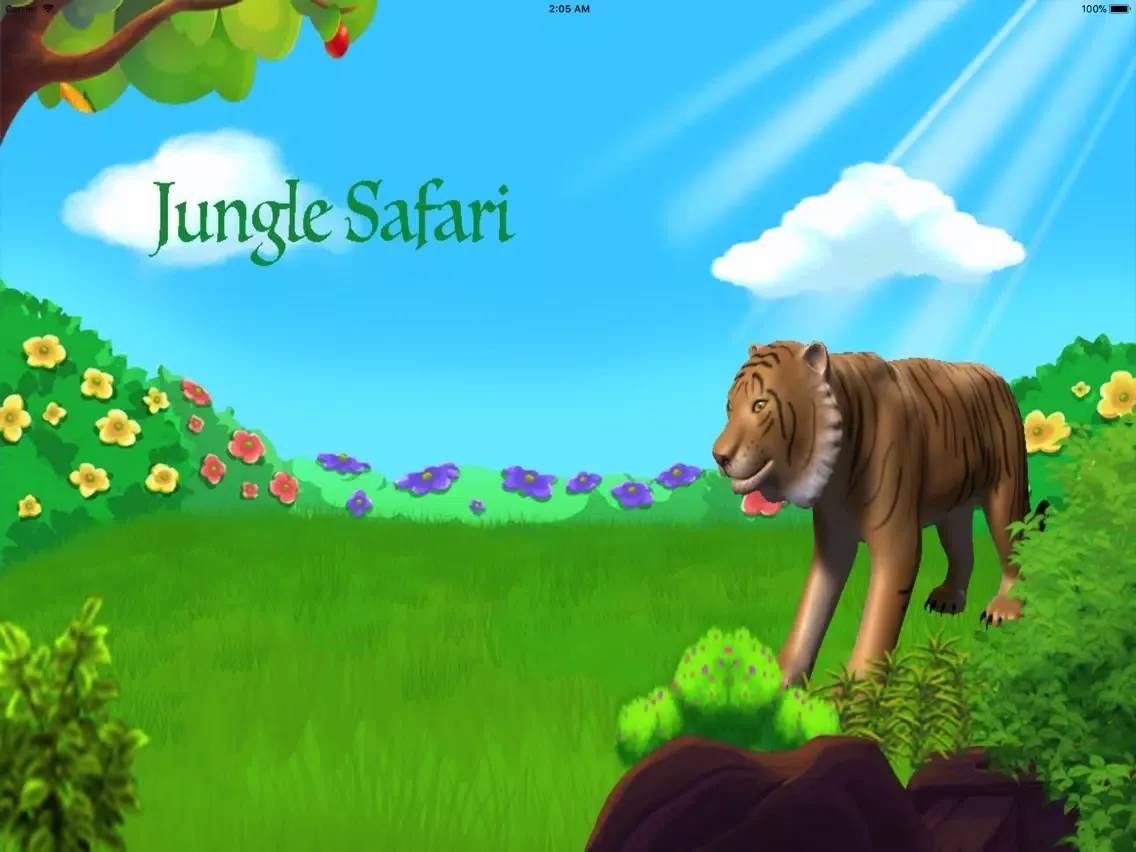 تصاویر Jungle Safari Preschool iPad 