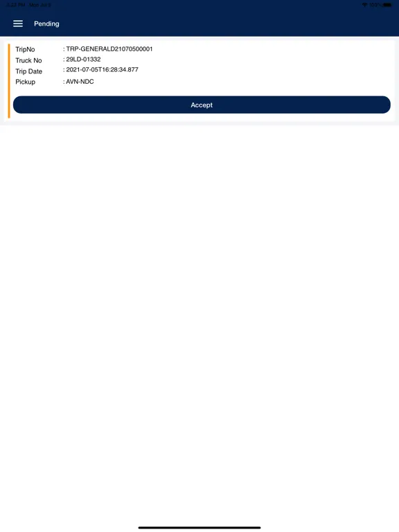 Yusen Express (VN - UAT) iPad 应用截图