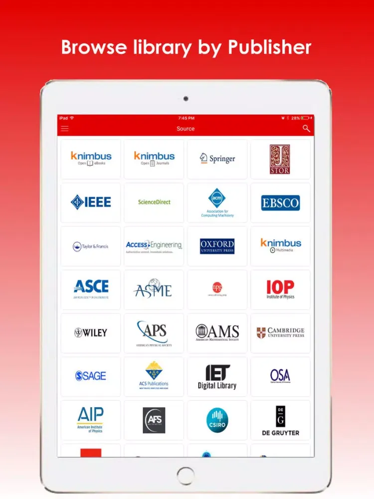 Скриншоты eLearning Mobile App iPad 