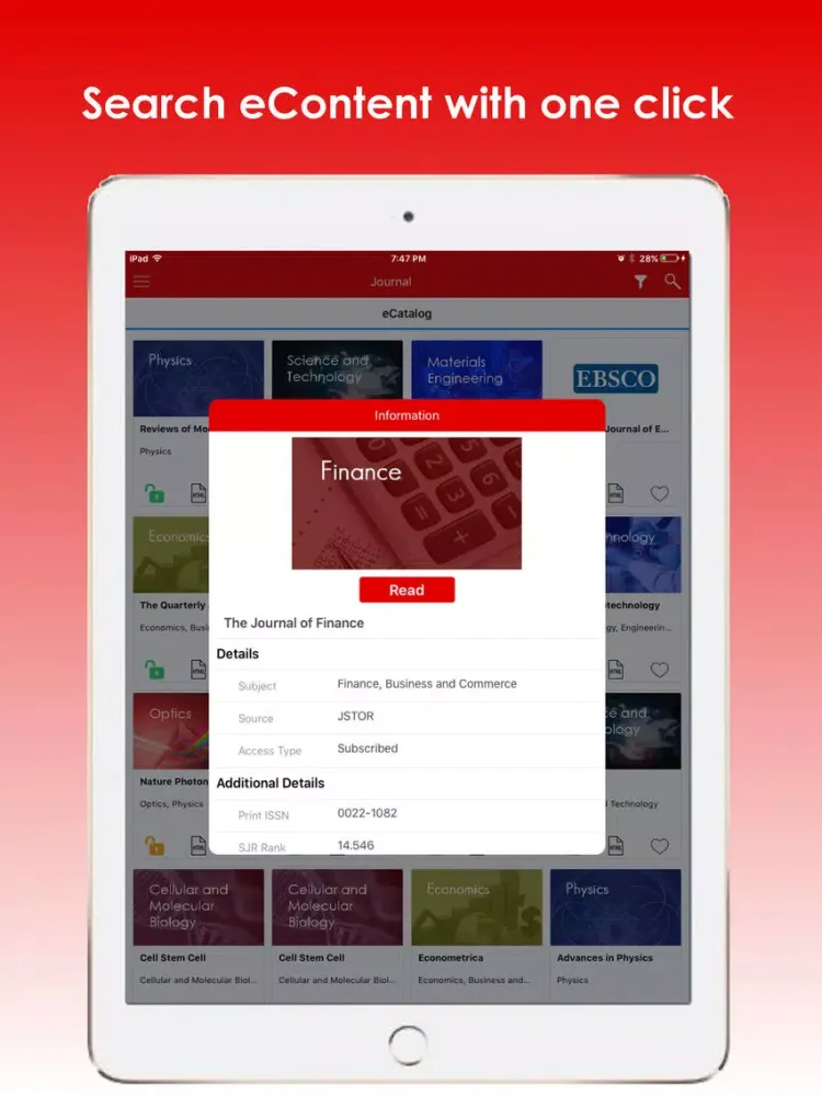 Скриншоты eLearning Mobile App iPad 