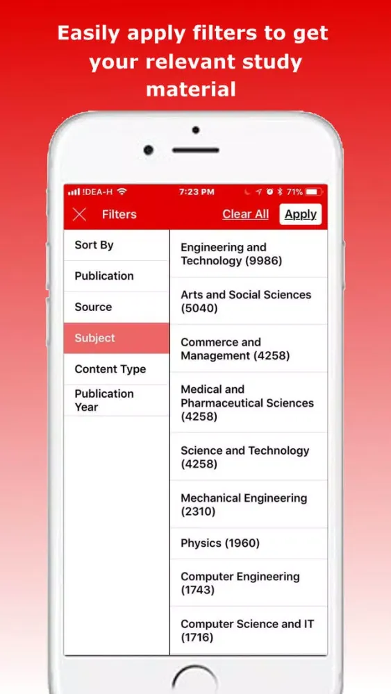 Скриншоты eLearning Mobile App