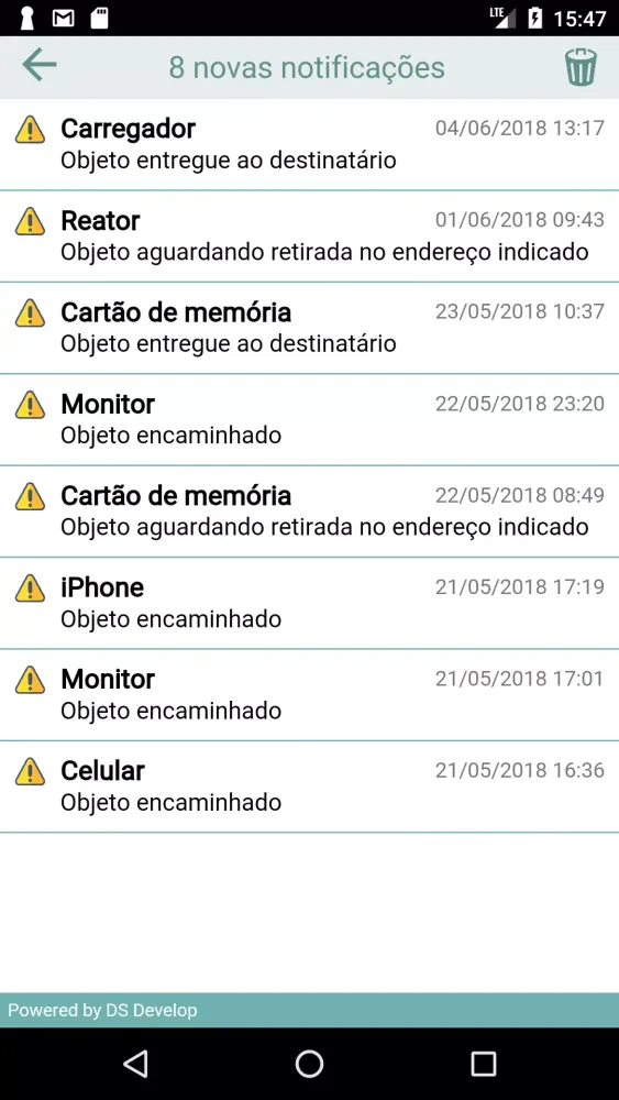 Rastreio Fácil (correios) Screenshots